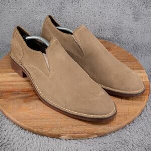 Cole Haan Shoes Men’s 13 Tan Suede Slip-On Shoes C11856